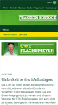 Mobile Screenshot of gruene-fraktion-rostock.de